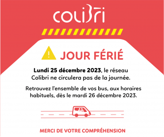 Réseau Colibri - Vos horaires de bus de septembre 2021 à juillet 2022